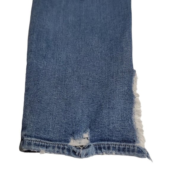 Citizens of Humanity Chrissy High Rise Skinny Jeans Women's Sz 30 Distressed - Picture 10 of 12